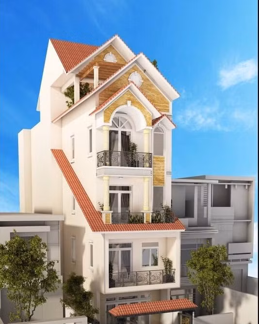 Nhà ống 4 tầng được trau chuốt kỹ lưỡng và hoàn thiện tinh tế. Ảnh: Thietkenhadepmoi.