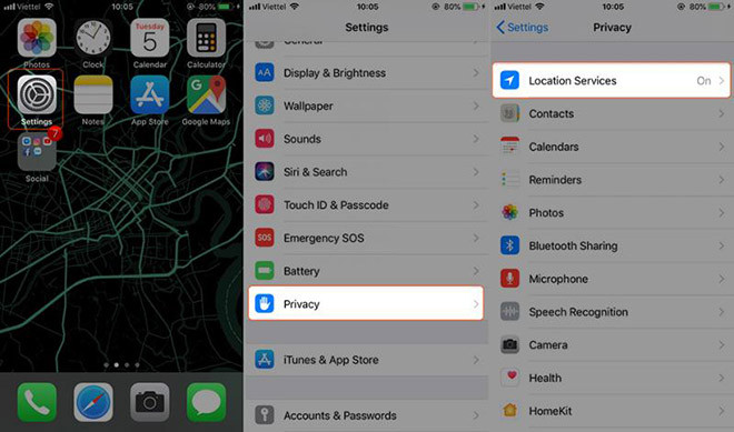 Nó cũng có thể theo dõi vị trí của bạn.