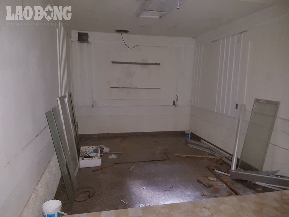 Mật đạo rộng chừng 25m2.