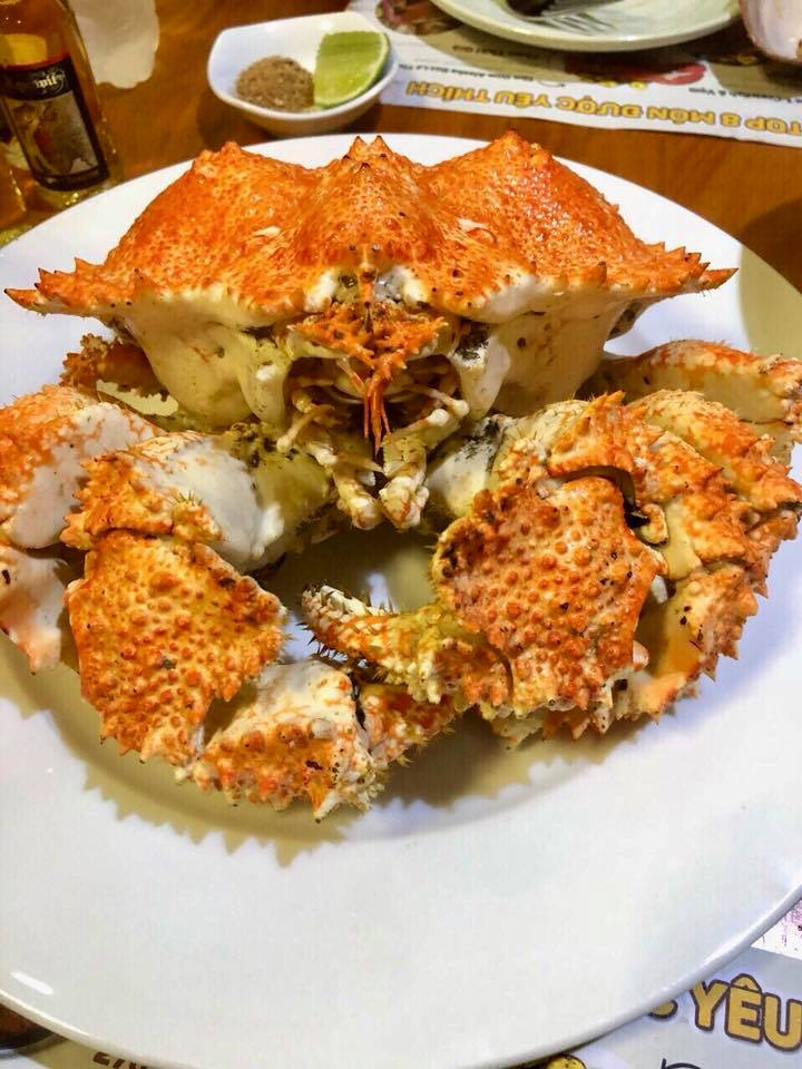 Cua ruby có thể chế biến thành nhiều món như nấu bánh canh, làm món lẩu hoặc chiên sốt nước mắm. Ảnh: FB Thị Dung Trần.