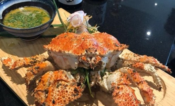 Hiện, cua ruby được bán với giá từ 1,5 - 1,7 triệu đồng/kg. Ảnh: Daohaisan.