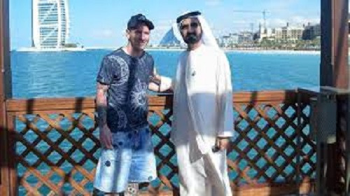 Lionel Messi cũng thường xuyên tới những điểm du lịch đắt đỏ dành cho giới thượng lưu như Ibiza và Dubai. Ảnh: Al-Arabiya.