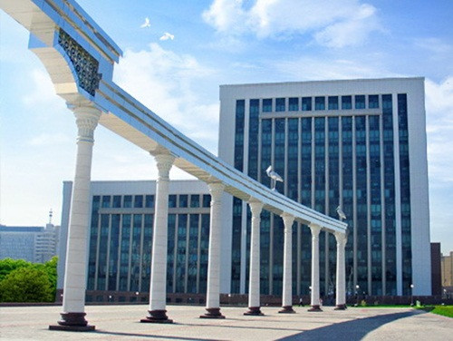Đứng thứ 2 trong danh sách tòa nhà cao nhất Uzbekistan là tòa nhà quân đội Ministry Building tại thành phố Tashkent. Ảnh: Dreamstime.