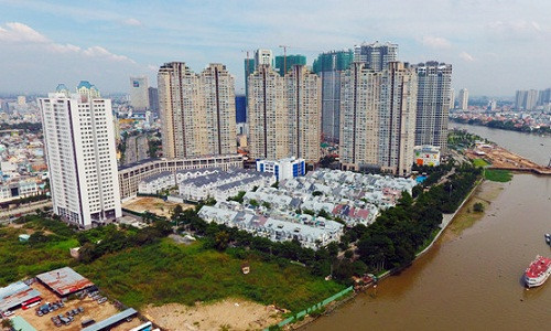 Với nhiều dự án bàn giao trong năm qua giúp cho các doanh nghiệp BĐS báo lãi khủng. Ảnh: Lê Quân.