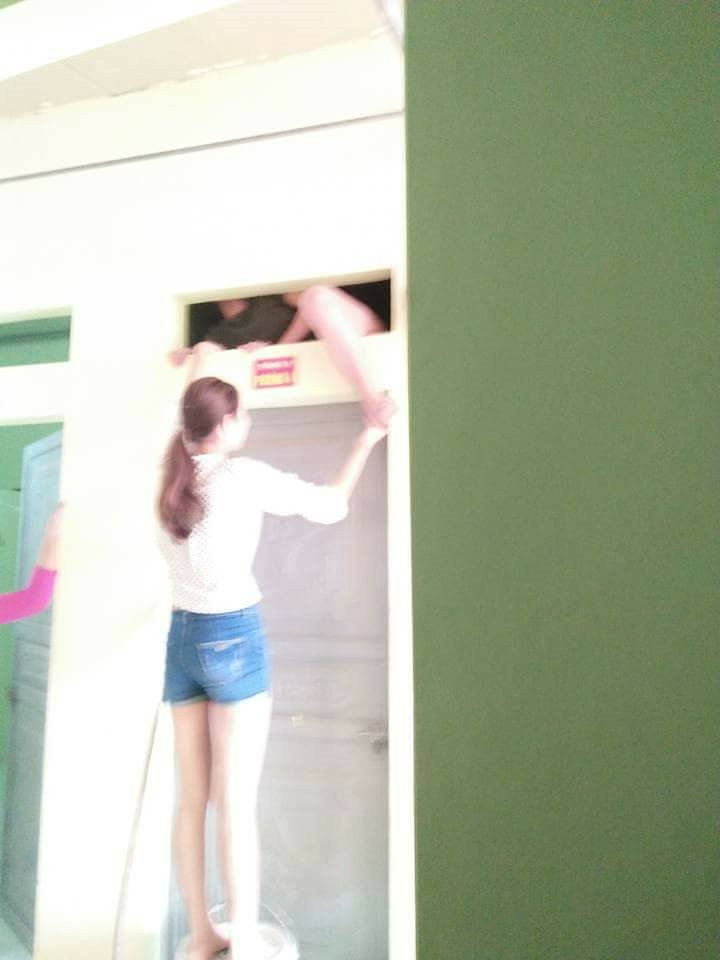 Trèo tường thành công