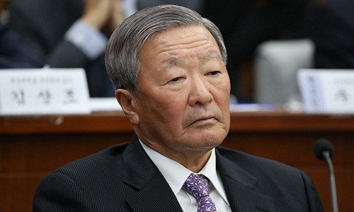 Chủ tịch tập đoàn LG Koo Bon-moo qua đời ở tuổi 73. Ảnh: Bloomberg.