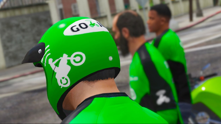 Giống như nhiều ứng dụng gọi xe ôm khác, xe ôm Go-Jek có ưu điểm là giá cước cố định, người dùng không cần phải mặc cả như xe ôm truyền thống. Ảnh: GTA5-Mods.