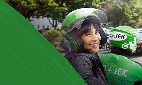 Chỉ trong một thời gian ngắn xuất hiện, Go-Jek gần như đã lấn lướt cả Uber và Grab trên thị trường Indonesia. Ảnh: Tech in Asia.