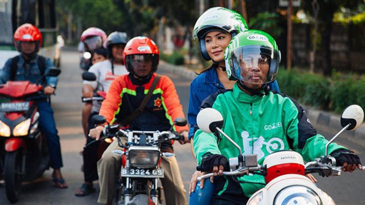 Tháng 10/2017, hãng xe ôm công nghệ Go-Jek muốn mở rộng dịch vụ tới 3-4 nước Đông Nam Á, trong đó có Việt Nam để cạnh tranh với Uber và Grab. Ảnh: Go-Jek.