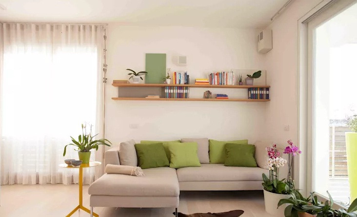 Bộ sofa với sắc xanh tuyệt đẹp dành cho những ai yêu thích thiên nhiên.