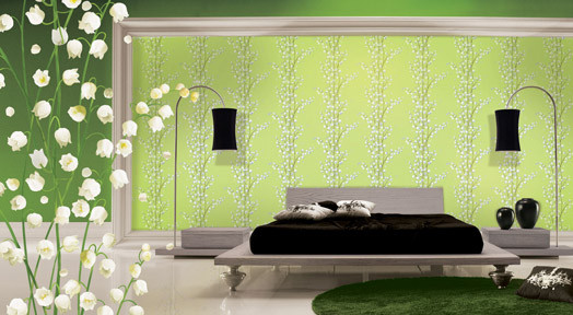 Màu xanh tạo cảm giác bình yên. Ảnh: Giaydantuongminha.