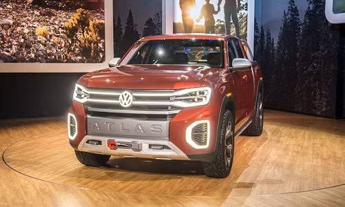 Volkswagen đã khiến du khách chú ý tại triển lãm ôtô New York 2018 với sự ra mắt của Atlas Tanoak, mẫu xe bán tải cỡ nhỏ dựa trên nền tảng khung gầm MQB linh hoạt.