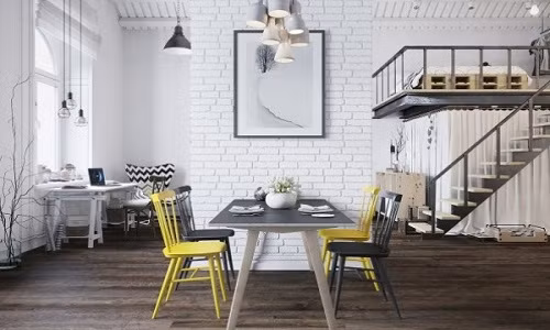 Do hạn chế về diện tích nên kiến trúc sư chọn phương án thiết kế nhà cấp 4 có gác lửng.