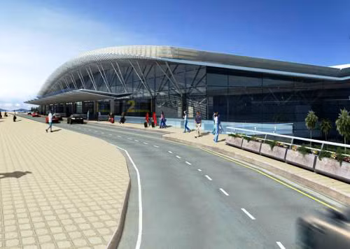 Sân bay Vân Đồn có đường băng dài 3,8km để các máy bay lớn hoạt động, bao gồm Boeing 747. Ảnh: Kinhtedothi.