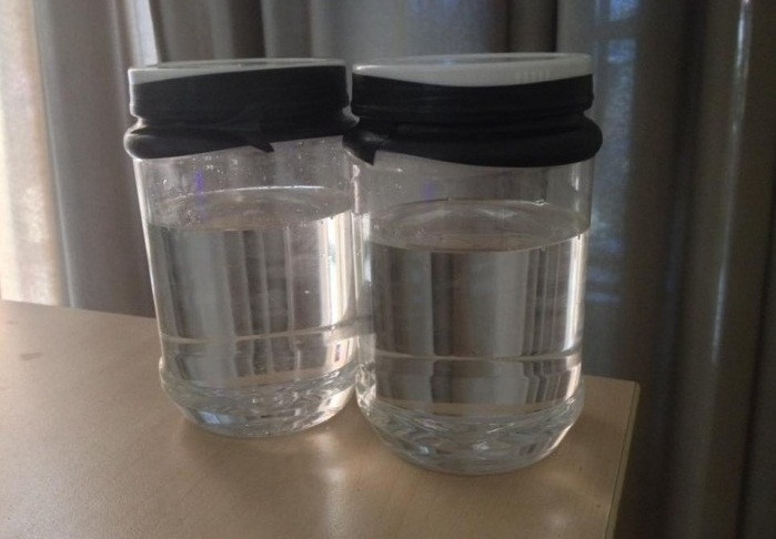 Loại đường lỏng bắp này không thể kết tinh, được chiết xuất thủy phân hóa học từ hạt bắp có độ ngọt cao. Ảnh: Muabannhanh.