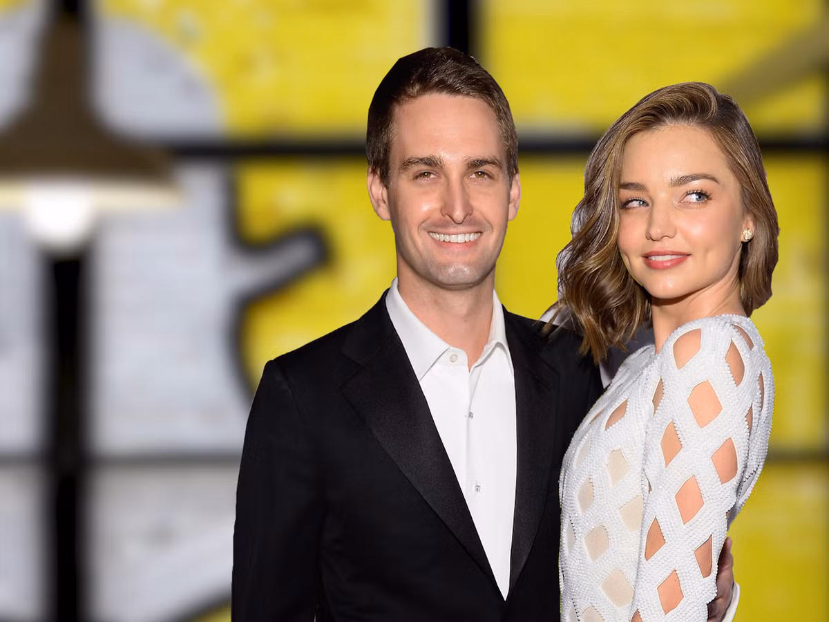Chàng tỷ phú trẻ Evan Spiegel đã kết hôn với siêu mẫu nổi tiếng Miranda Kerr giữa năm 2017. Cặp đôi được tạp chí Time bầu chọn là một trong 7 cặp đôi quyền lực giàu có nhất thế giới. Ảnh: BI.