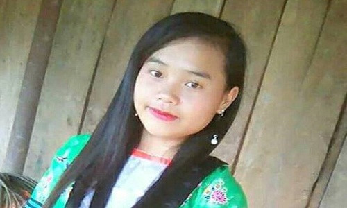 Em Thào Thị Mạnh (ảnh gia đình cung cấp)