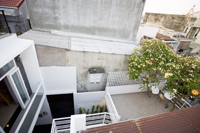 Góc thư giãn trên sân thượng.