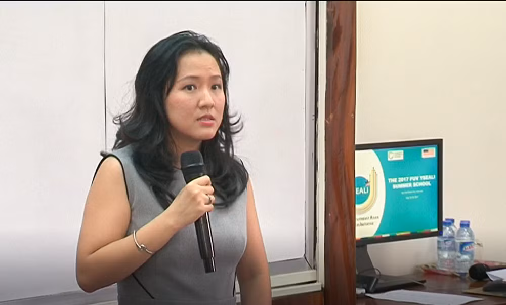 Sinh năm 1980 trong một gia đình có truyền thống kinh doanh, Kiều Trang có nền tảng thuận lợi và cơ bản để theo đuổi con đường học tập, nghiên cứu. Ảnh: StartUp VITV.