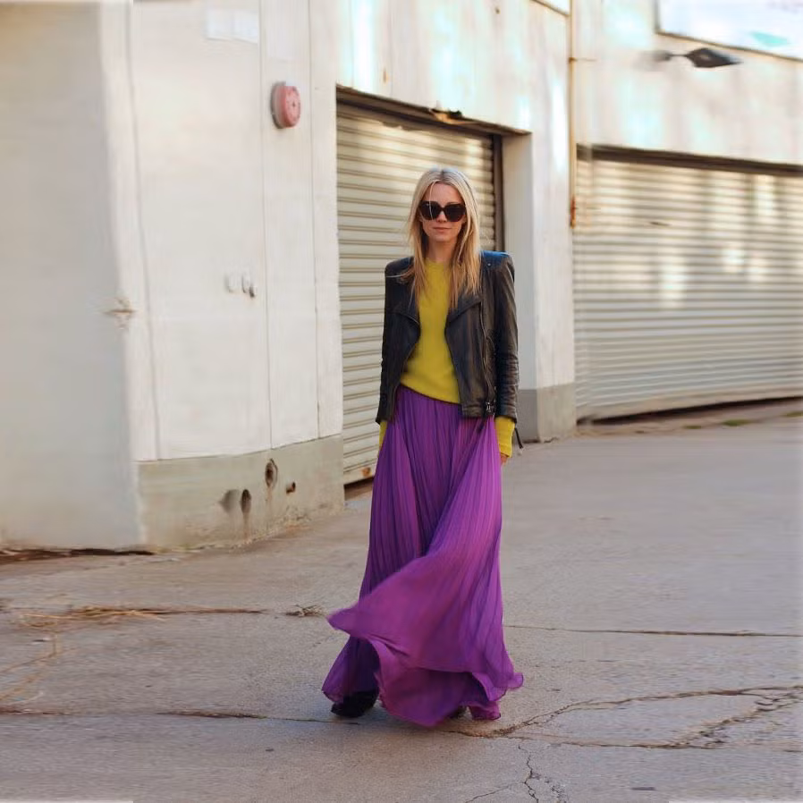 Chưng diện màu tím dịp cuối năm chắc chắn bạn sẽ có cuộc sống no ấm và tốt đẹp. Ảnh minh họa: AliExpress.