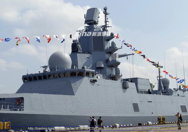 Dù Hải quân Nga không tiết lộ định danh của hệ thống gây nhiễu nhưng theo chuyên gia Vasily Dandykin: "Hệ thống gây nhiễu của chiến hạm Kasatonov đủ mạnh để khiến chiến hạm đối phương mất khả năng chiến đấu tạm thời".