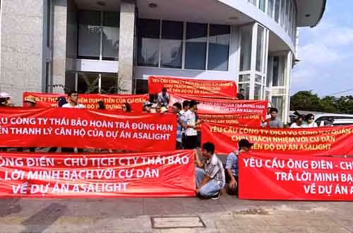 Dien bien moi ve du an Asa Light bi dung thi cong, cu dan… doi nha