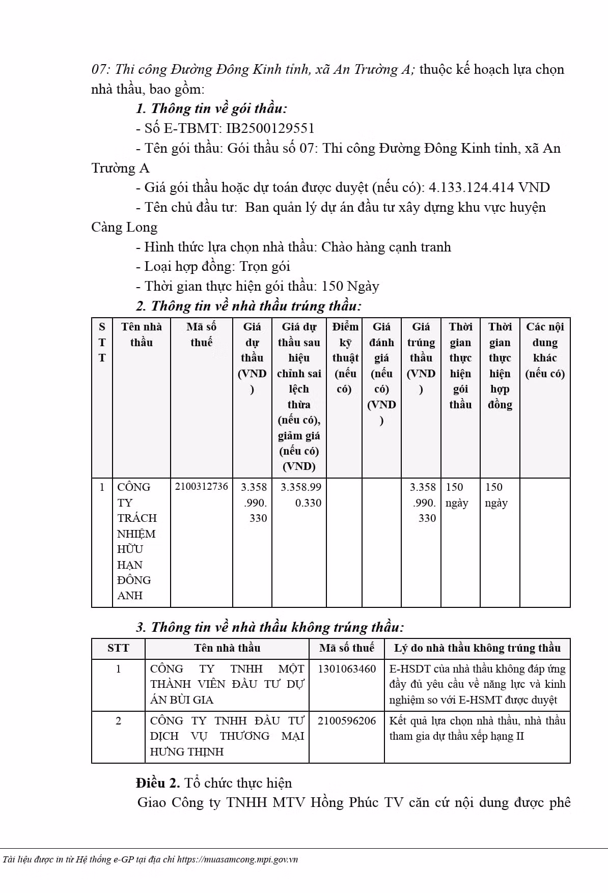 Tra Vinh: Cty Dong Anh thang goi thau nang cap duong GTNT tai Chau Thanh-Hinh-2