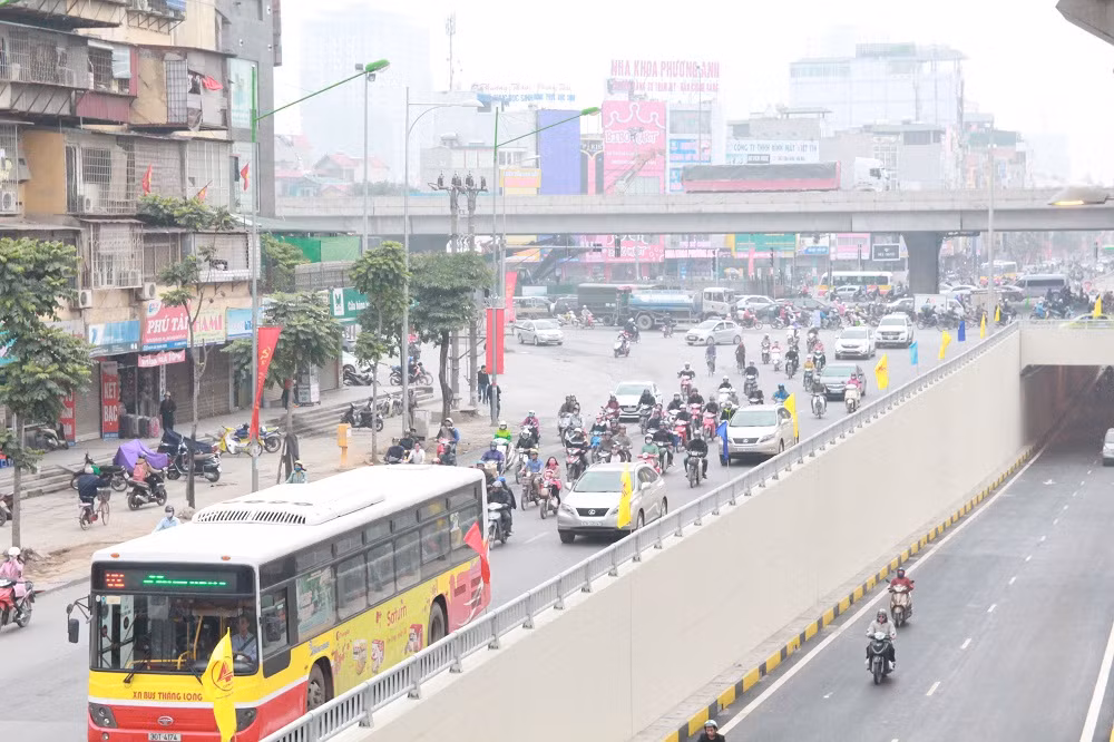 Hướng đi từ Nguyễn Trãi sang Hà Đông.