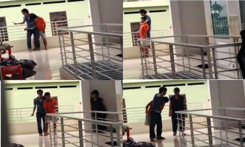 Thanh nien ngao da khong che sinh vien lam con tin