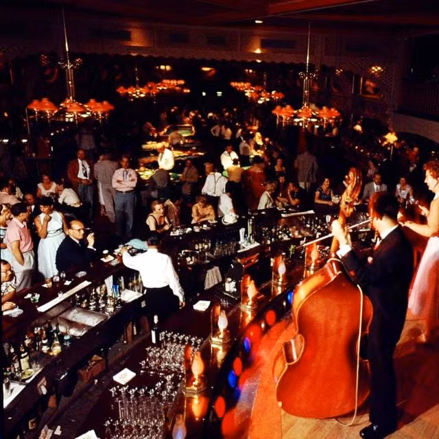 Bên trong một sòng bạc tại Las Vegas.