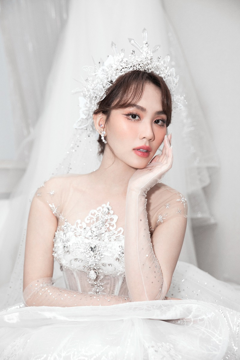 Cận cảnh nhan sắc xinh đẹp của Hoa hậu Mai Phương.