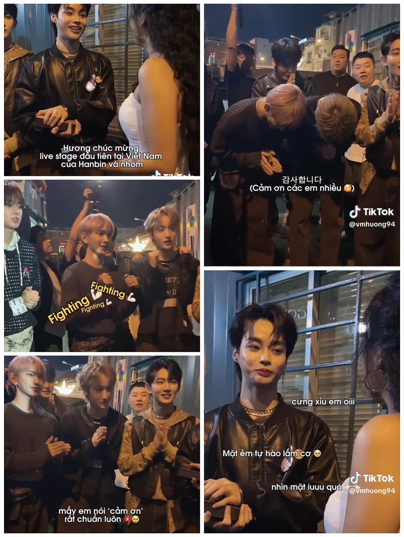 Tại Hò Dô 2023, nữ ca sĩ còn gặp gỡ và giao lưu cùng Tempest. Là nghệ sĩ chủ nhà, cô dành thời gian trò chuyện với Hanbin (Ngô Ngọc Hưng) – thành viên người Việt của Tempest để gửi lời chào, chúc mừng khi nhóm tới TP.HCM biểu diễn. “Tempest vô cùng dễ thương và thân thiện. Hanbin cũng khiến cho Hương và mọi người vô cùng tự hào khi mang âm nhạc, văn hoá kết nối mọi người đến gần với nhau hơn”, nữ ca sĩ chia sẻ.