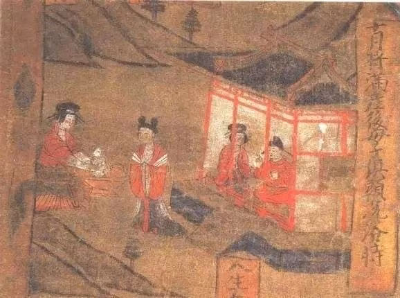 Phu nu thoi co dai luon chuan bi nuoc nong khi sinh con