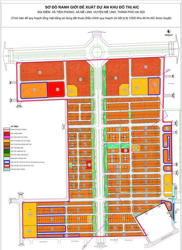 Ha Noi dieu chinh chu truong dau tu “sieu du an” AIC