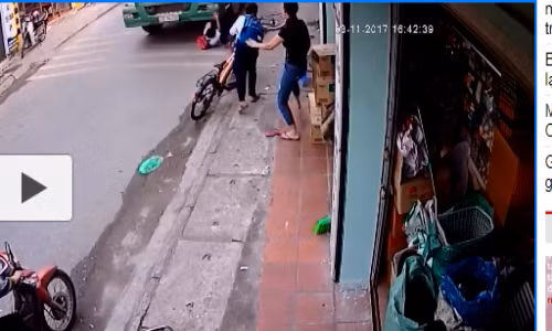 Be trai thoat chet than ky duoi banh 'hung than xa lo'