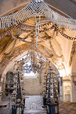 Nằm ở ngoại ô thành phố Kutna Hora (CH Czech), nhà thờ Sedlec Ossuary không có gì quá khác biệt so với các nhà thờ khác khi nhìn từ bên ngoài.