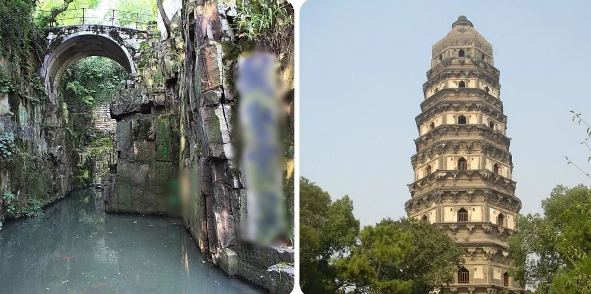 Năm 1978, các chuyên gia khảo cổ Trung Quốc tiến hành khai quật lăng mộ vua Hạp Lư. Sau khi hút hết nước, dọn sạch bùn dưới đáy hồ, họ phát hiện một hang động hình tam giác. Sau khi phá cửa, họ phát hiện 3 phiến đá cực lớn nằm chắn giữa lối đi. Những phiến đá này được cho là cánh cửa dẫn vào bên trong lăng mộ.