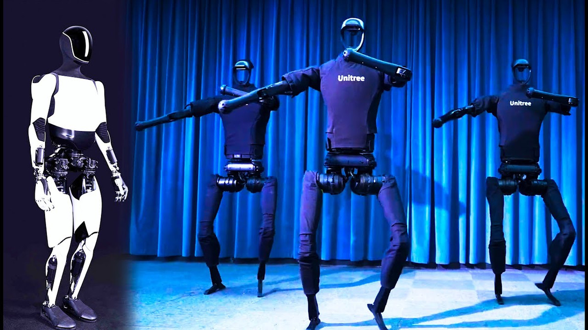 Các khớp tạo nên vùng hông hoặc xương chậu - nơi cố định chân của robot H1 cung cấp mô-men xoắn cực đại 360 newton-mét (Nm). Điều này giúp nó có thể vung chân qua lại nhanh hơn.