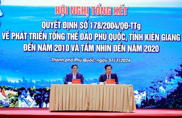 Thu tuong Pham Minh Chinh: Nang tam khat vong phat trien cho Phu Quoc