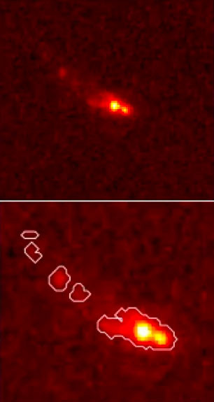 Thêm nữa, thiên Gz9p3 nặng gấp khoảng 10 lần so với các thiên hà khác từng được quan sát bằng kính James Webb trong thời kỳ tương tự trong lịch sử vũ trụ.