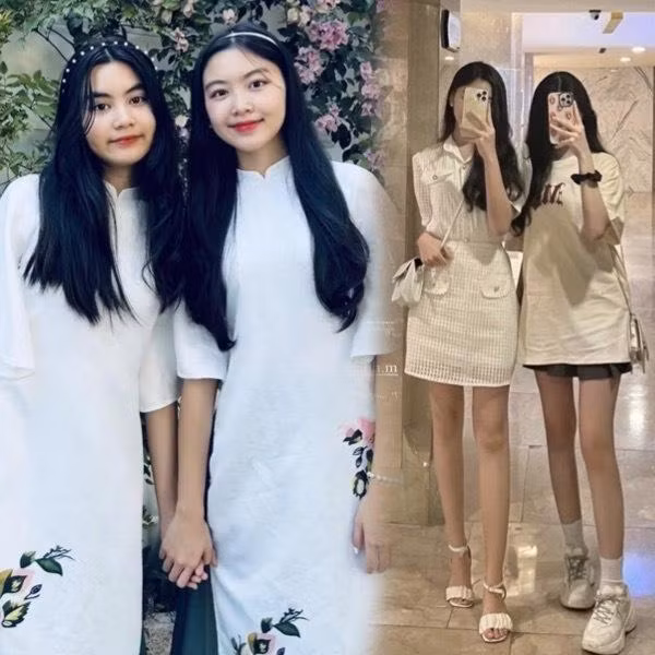 Hai ái nữ nhà Quyền Linh lên đồ giản dị đi dạo phố nhưng visual khiến dân tình khen ngợi không ngớt.