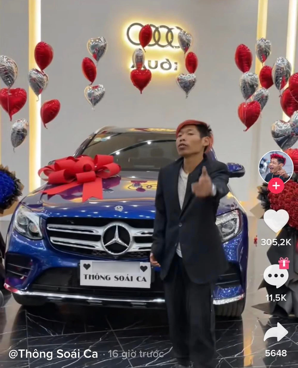 Thông Soái Ca là hiện tượng nổi tiếng trên TikTok với hàng loạt câu nói gây bão.