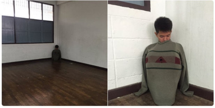 Chiếc áo len tưởng rằng chỉ mặc phần trên nay đã được sáng tạo thành công cụ chống rét toàn thân.