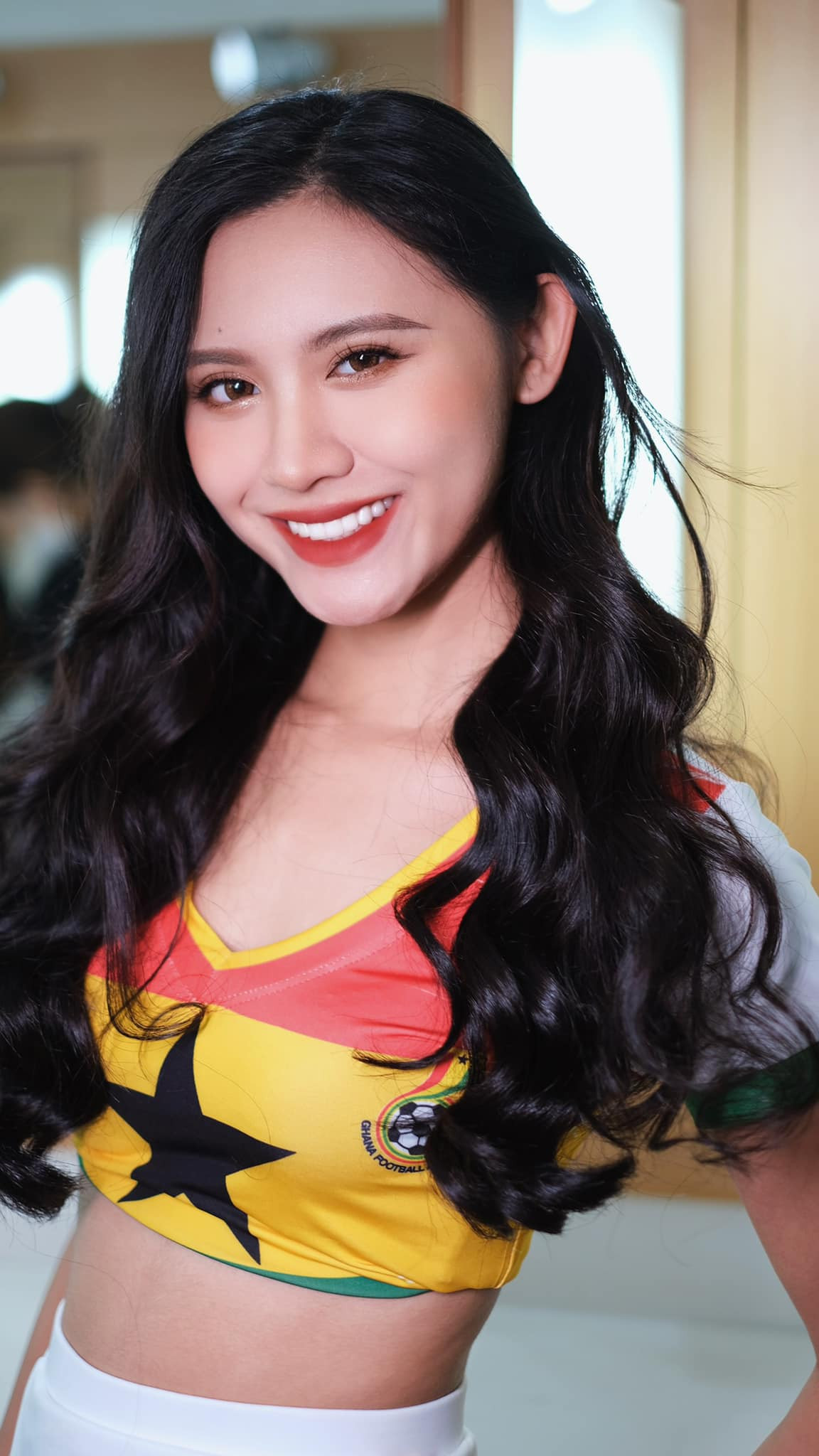 Hiện tại, Tường Vy đang là sinh viên năm 3 chuyên ngành Tài chính - Ngân hàng của Học viện Ngân hàng.