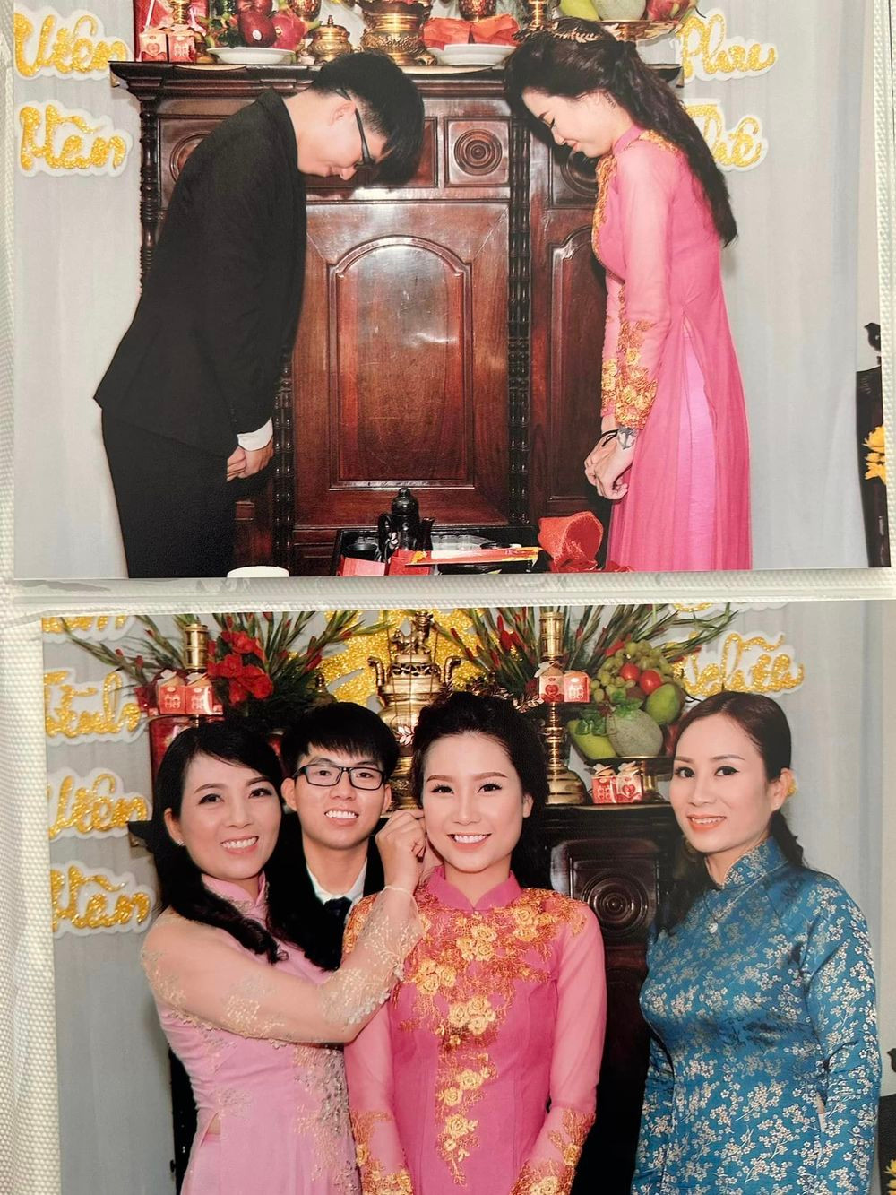 Trong khi những hình ảnh về con người và hoạt động trong lễ ăn hỏi cần được ghi lại thì thợ chụp ảnh ghi hình rất ít.