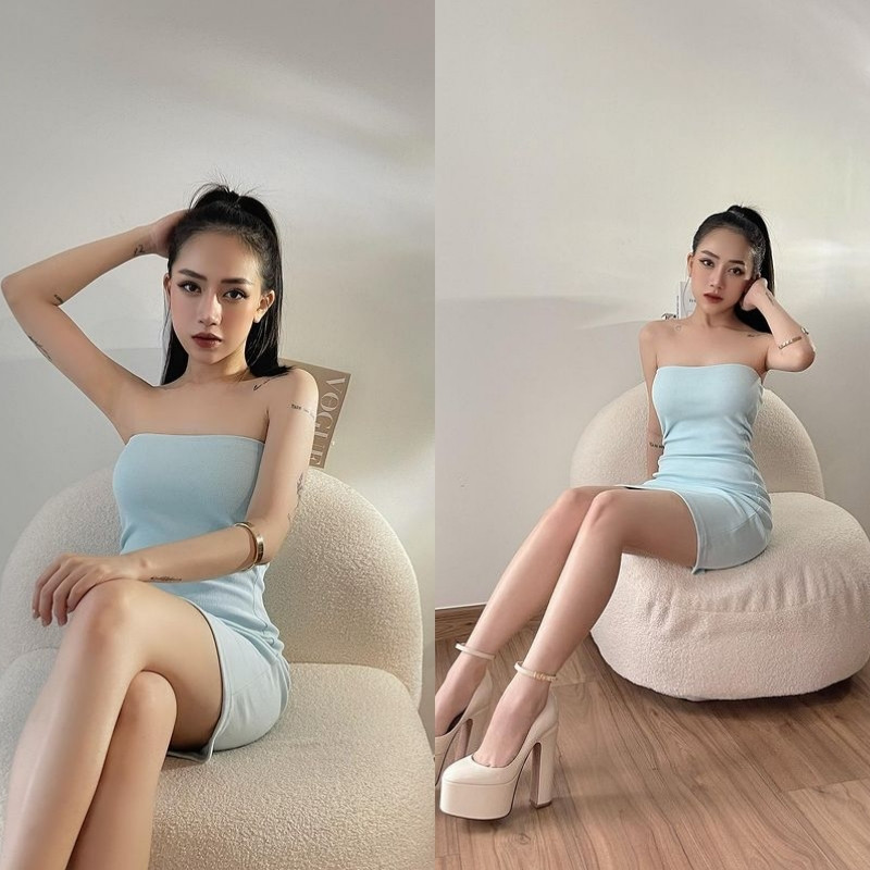 Cách đây gần 1 tháng, hot mom Sài thành còn làm bao người bất ngờ khi công khai quá trình thẩm mỹ của bản thân.