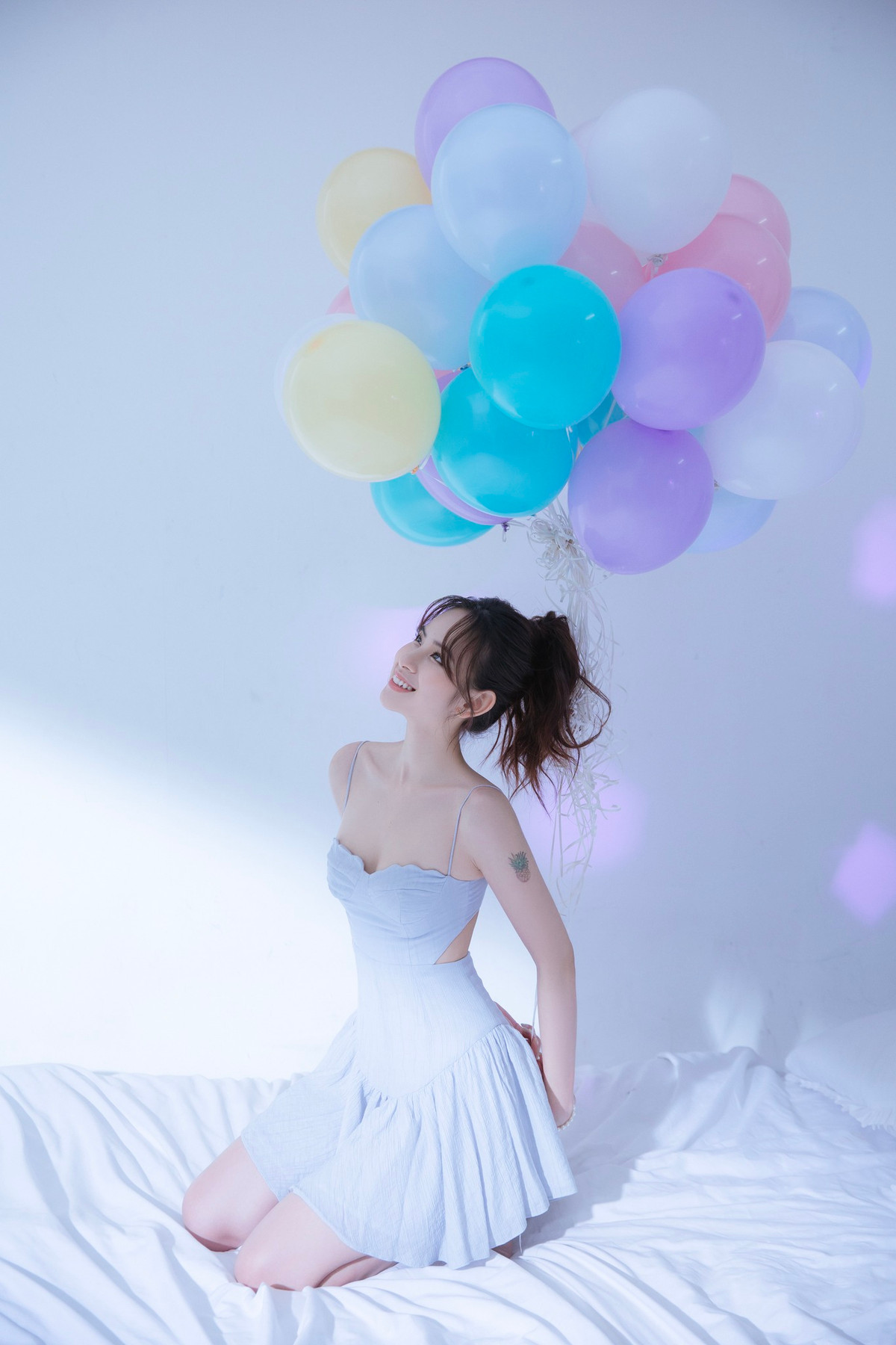 Gái xinh Hà thành còn được biết tới là một hot TikToker, một mẫu ảnh khá có tiếng tăm.