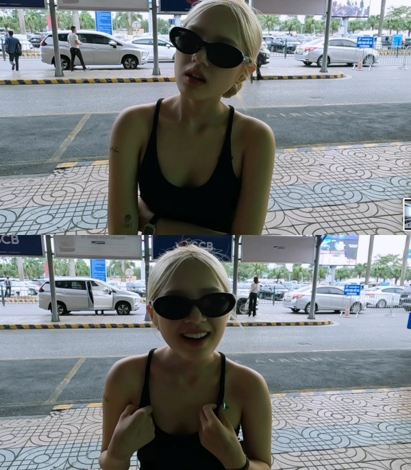 Xoài Non trong video của chồng để lại ấn tượng với hình ảnh giản dị.