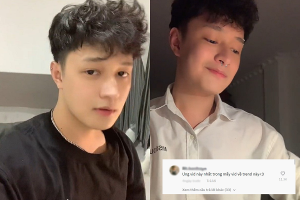 Nền nhạc sôi động cùng đoạn lời: "Em đã xa anh vào trong một chiều mưa bay..." chắc hẳn được phát đi phát lại thời điểm đó khi trào lưu biến hình này ngày càng thu hút được nhiều sự quan tâm của netizen.