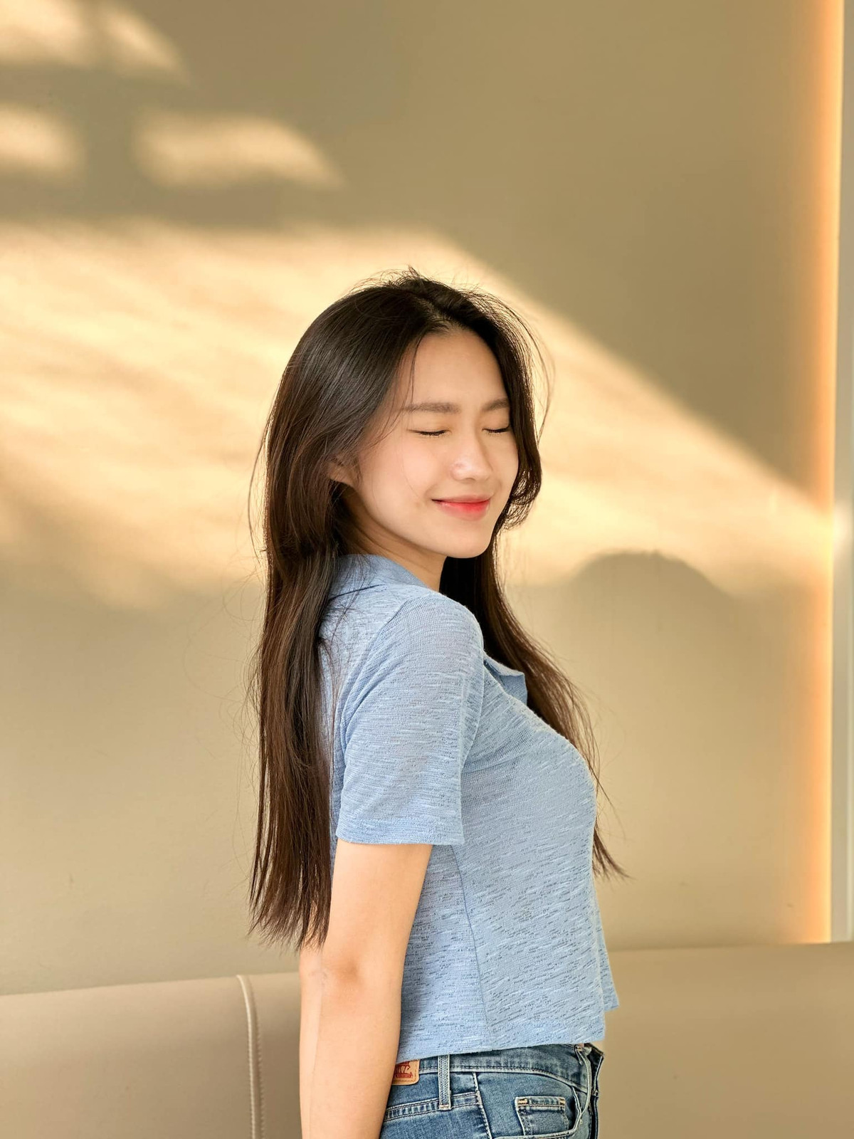 Trước những lời bàn tán không hay, Hải My đã lên tiếng phủ nhận khẳng định vòng eo của mình hoàn toàn là hàng thật, không hề chỉnh sửa.